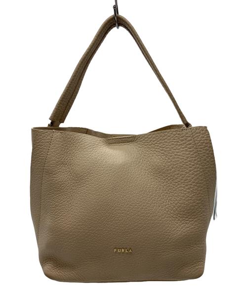 FURLA（フルラ）FURLA (フルラ) FURLA　2WAYバッグ ベージュの古着・服飾アイテム