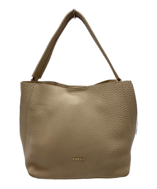 FURLA（フルラ）FURLA (フルラ) FURLA　2WAYバッグ ベージュの古着・服飾アイテム