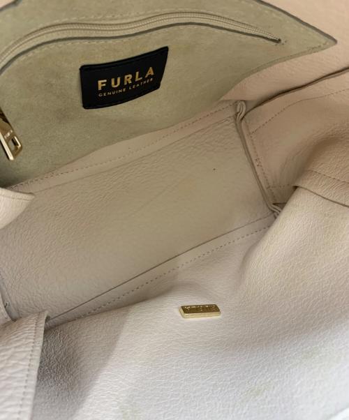 FURLA（フルラ）FURLA (フルラ) FURLA　2WAYバッグ ベージュの古着・服飾アイテム