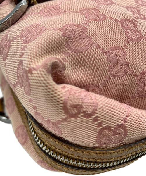 GUCCI（グッチ）GUCCI (グッチ) GUCCI ミニボストンバッグ ピンクの古着・服飾アイテム