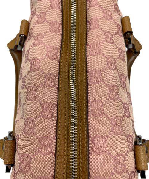 GUCCI（グッチ）GUCCI (グッチ) GUCCI ミニボストンバッグ ピンクの古着・服飾アイテム
