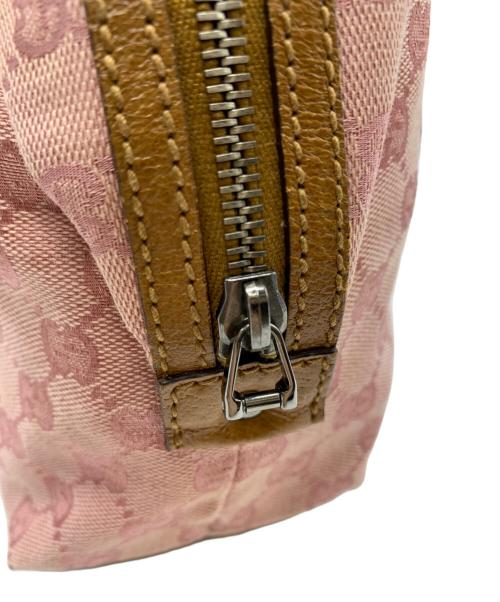 GUCCI（グッチ）GUCCI (グッチ) GUCCI ミニボストンバッグ ピンクの古着・服飾アイテム