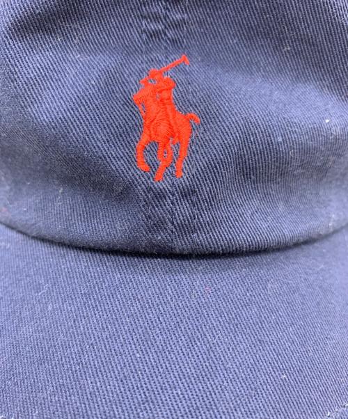 POLO RALPH LAUREN（ポロ・ラルフローレン）POLO RALPH LAUREN (ポロ・ラルフローレン) POLO RALPH LAUREN　キャップ ネイビーの古着・服飾アイテム