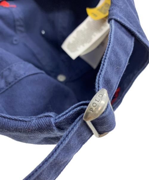 POLO RALPH LAUREN（ポロ・ラルフローレン）POLO RALPH LAUREN (ポロ・ラルフローレン) POLO RALPH LAUREN　キャップ ネイビーの古着・服飾アイテム