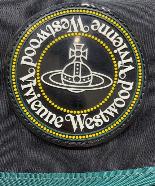 Vivienne Westwood（ヴィヴィアンウエストウッド）Vivienne Westwood (ヴィヴィアンウエストウッド) Vivienne Westwood　ボディバッグ ブラック×グリーンの古着・服飾アイテム