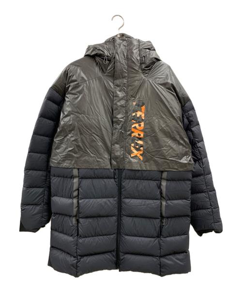 adidas（アディダス）adidas (アディダス) adidas　ダウンジャケット ブラック サイズ:2XOの古着・服飾アイテム