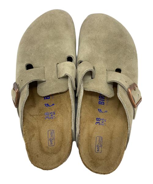 BIRKENSTOCK（ビルケンシュトック）BIRKENSTOCK (ビルケンシュトック) BIRKENSTOCK　サンダル ベージュ サイズ:24.5ｃｍの古着・服飾アイテム