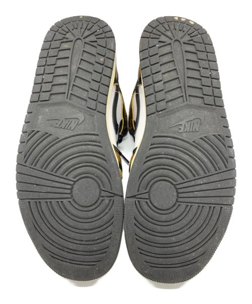 NIKE（ナイキ）NIKE (ナイキ) NIKE　ハイカットスニーカー ブラウン×ホワイト サイズ:26.5cmの古着・服飾アイテム