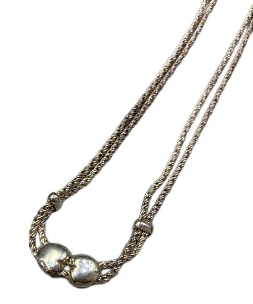TIFFANY & Co.（ティファニー アンド コー）TIFFANY & Co. (ティファニー) ダブルロープハートネックレス シルバーの古着・服飾アイテム