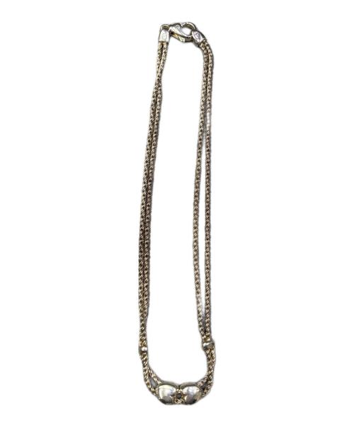 TIFFANY & Co.（ティファニー アンド コー）TIFFANY & Co. (ティファニー) ダブルロープハートネックレス シルバーの古着・服飾アイテム