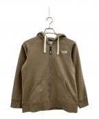 THE NORTH FACEザ ノース フェイス）の古着「THE NORTH FACE　ジップパーカー」｜ベージュ