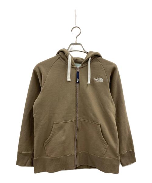 THE NORTH FACE（ザ ノース フェイス）THE NORTH FACE (ザ ノース フェイス) THE NORTH FACE　ジップパーカー ベージュ サイズ:Lの古着・服飾アイテム