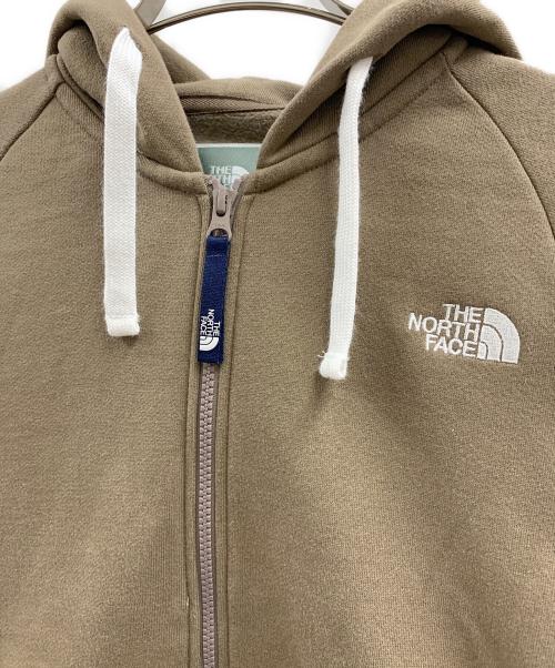 THE NORTH FACE（ザ ノース フェイス）THE NORTH FACE (ザ ノース フェイス) THE NORTH FACE　ジップパーカー ベージュ サイズ:Lの古着・服飾アイテム