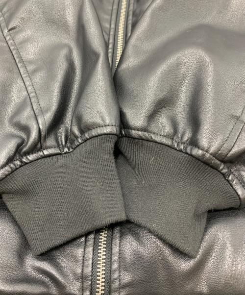 DC SHOE CO.USA（ディーシー シューコー ユーエスエー）DC SHOE CO.USA (ディーシー シューコー ユーエスエー) DC SHOE CO.USA　MA-1ジャケット ブラック サイズ:Mの古着・服飾アイテム