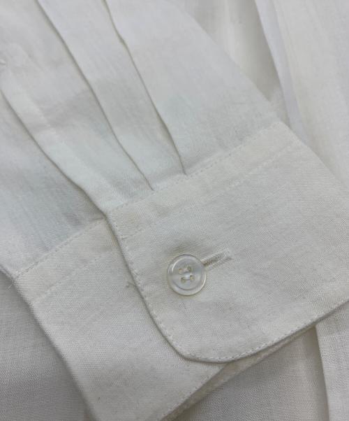 ISSEY MIYAKE（イッセイミヤケ）ISSEY MIYAKE (イッセイミヤケ) ISSEY MIYAKE　長袖ブラウス アイボリー サイズ:Mの古着・服飾アイテム