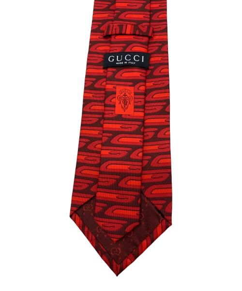 GUCCI（グッチ）GUCCI (グッチ) GUCCI　ネクタイ レッド サイズ:不明の古着・服飾アイテム