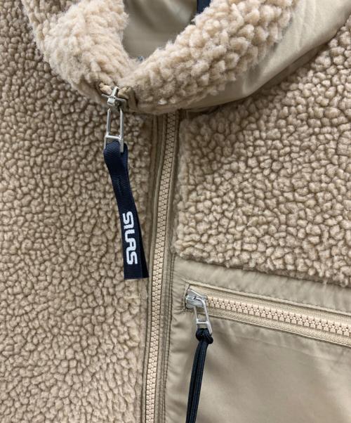 SILAS（サイラス）SILAS (サイラス) SILAS　ボアジャケット ブラウン サイズ:Lの古着・服飾アイテム