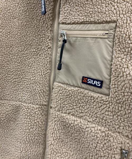 SILAS（サイラス）SILAS (サイラス) SILAS　ボアジャケット ブラウン サイズ:Lの古着・服飾アイテム