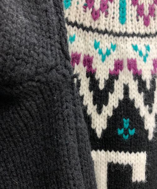 WIND AND SEA（ウィンダンシー）WIND AND SEA (ウィンダンシー) WIND AND SEA　ニット ブラック サイズ:Lの古着・服飾アイテム