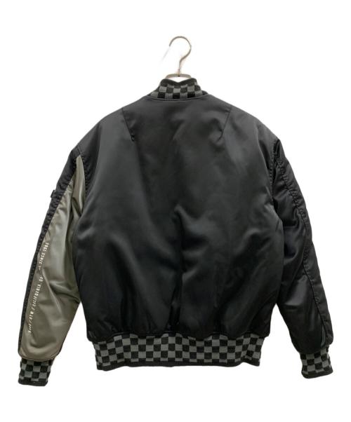 VANS（ヴァンズ）VANS (ヴァンズ) VANS　MA-1ジャケット ブラック サイズ:Sの古着・服飾アイテム