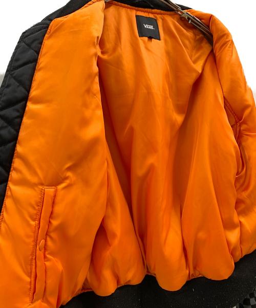 VANS（ヴァンズ）VANS (ヴァンズ) VANS　MA-1ジャケット ブラック サイズ:Sの古着・服飾アイテム