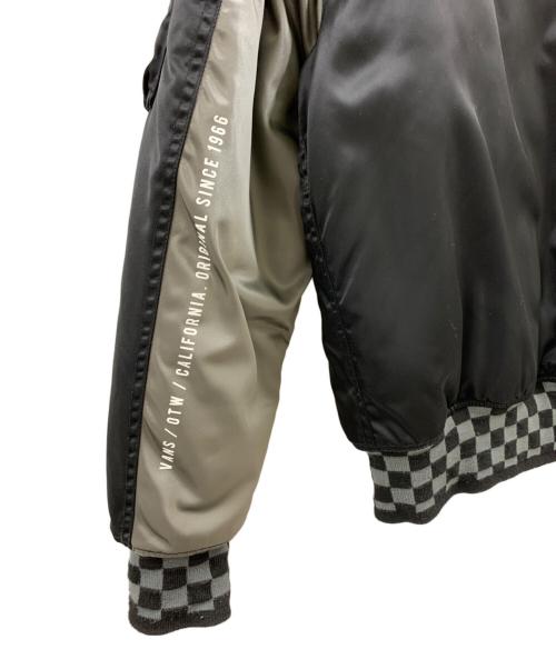 VANS（ヴァンズ）VANS (ヴァンズ) VANS　MA-1ジャケット ブラック サイズ:Sの古着・服飾アイテム