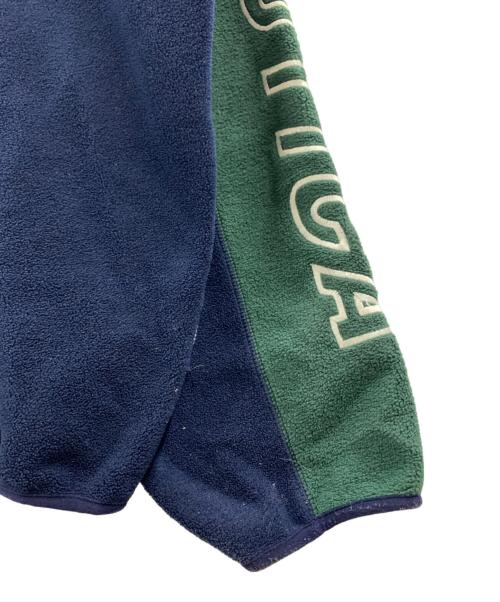 NAUTICA（ノーティカ）NAUTICA (ノーティカ) NAUTICA　ハーフジップフリースジャケット グリーン×ネイビー サイズ:XLの古着・服飾アイテム