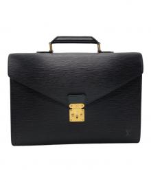 LOUIS VUITTON（ルイ ヴィトン）の古着「LOUIS VUITTON　エピ　ブリーフケース」｜ブラック