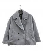 Gready Brilliantグレディ ブリリアン）の古着「Gready Brilliant　Pコート」｜ラベンダー