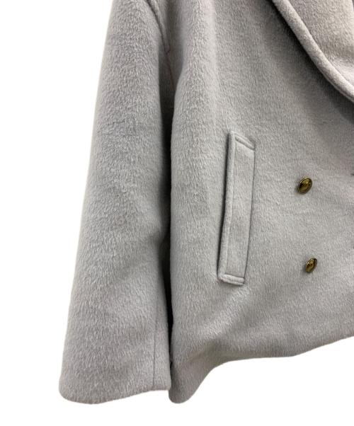 Gready Brilliant（グレディ ブリリアン）Gready Brilliant (グレディ ブリリアン) Gready Brilliant　Pコート ラベンダー サイズ:38の古着・服飾アイテム