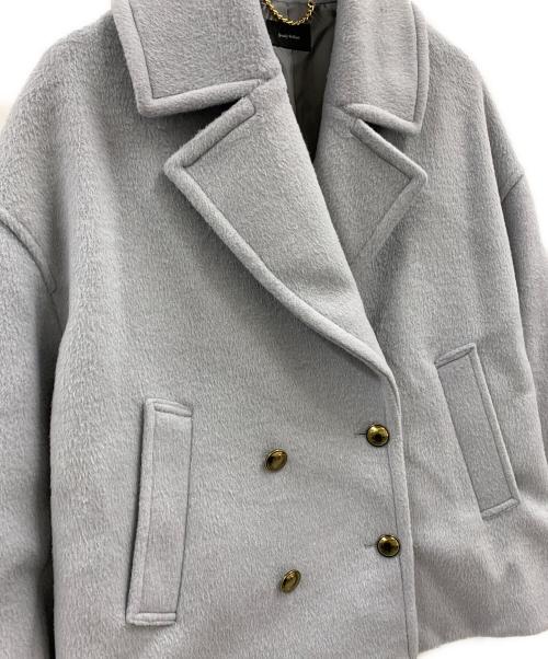 Gready Brilliant（グレディ ブリリアン）Gready Brilliant (グレディ ブリリアン) Gready Brilliant　Pコート ラベンダー サイズ:38の古着・服飾アイテム