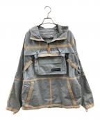 Timberland×RAEBURNティンバーランド×レイバーン）の古着「DWRジャケット」｜グレー×ベージュ