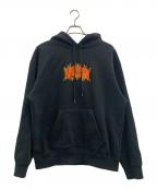 VAULTROOMボルトルーム）の古着「VAULTROOM　プルオーバーパーカー」｜ブラック