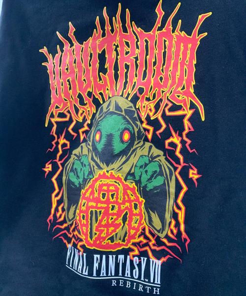 VAULTROOM（ボルトルーム）VAULTROOM (ボルトルーム) VAULTROOM　プルオーバーパーカー ブラック サイズ:Lの古着・服飾アイテム