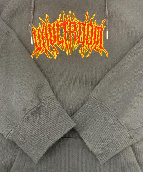 VAULTROOM（ボルトルーム）VAULTROOM (ボルトルーム) VAULTROOM　プルオーバーパーカー ブラック サイズ:Lの古着・服飾アイテム