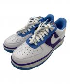 NIKEナイキ）の古着「AIR FORCE 1 07 LV8」｜ホワイト×ブルー