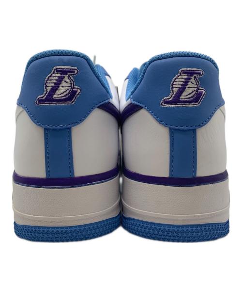 NIKE（ナイキ）NIKE (ナイキ) AIR FORCE 1 07 LV8 ホワイト×ブルー サイズ:27.5の古着・服飾アイテム