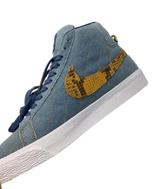 NIKE（ナイキ）NIKE (ナイキ) SUPREME (シュプリーム) SB ZOOM BLAZER MID QS ブルー サイズ:26.5の古着・服飾アイテム