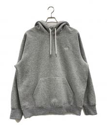 THE NORTH FACE（ザ ノース フェイス）の古着「THE NORTH FACE　スモールロゴヘザースウェットフーディ」｜グレー