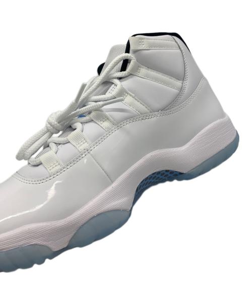 NIKE（ナイキ）NIKE (ナイキ) AIR JORDAN 11 RETRO ホワイト サイズ:27.5の古着・服飾アイテム