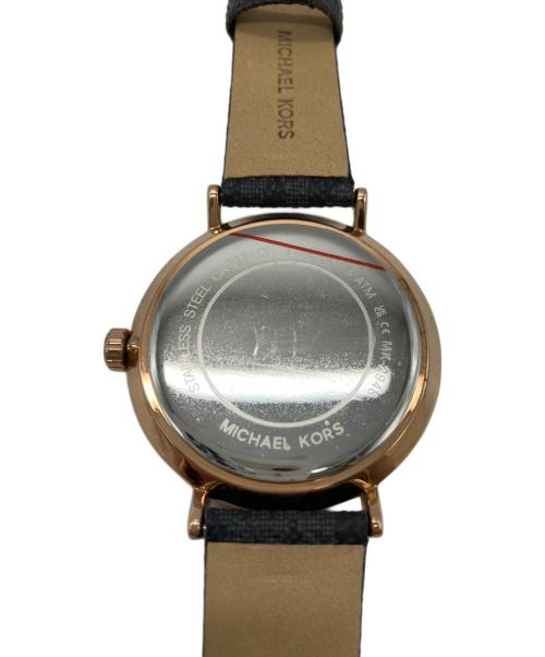 MICHAEL KORS（マイケル・コース）MICHAEL KORS (マイケル・コース) MICHAEL KORS　リストウォッチ ブラックの古着・服飾アイテム
