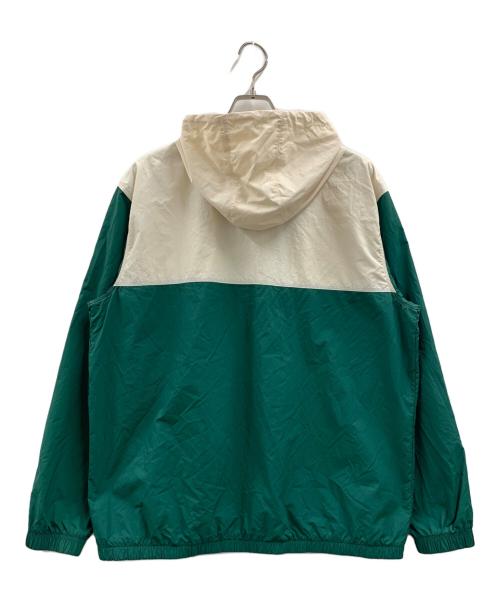 adidas（アディダス）adidas (アディダス) adidas　ウインドブレーカー アイボリー×グリーン サイズ:XXXLの古着・服飾アイテム