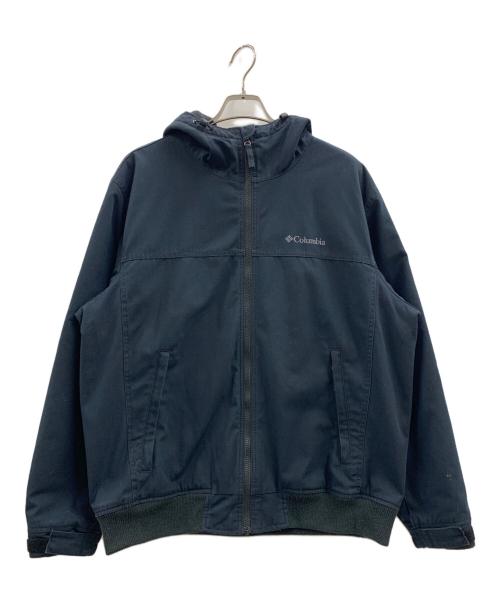 Columbia（コロンビア）Columbia (コロンビア) Columbia　フーデッドジャケット ネイビー サイズ:XLの古着・服飾アイテム