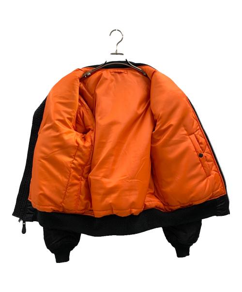 AVIREX（アヴィレックス）AVIREX (アヴィレックス) AVIREX　フライトジャケット ブラック サイズ:XLの古着・服飾アイテム