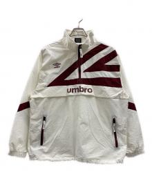 UMBRO（アンブロ）の古着「UMBRO　アノラックパーカー」｜ホワイト