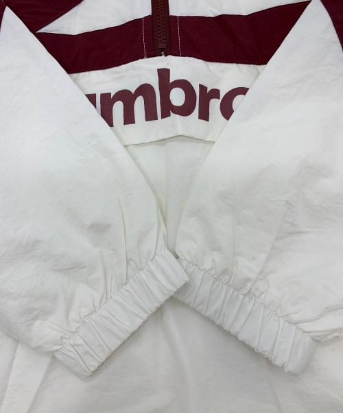 UMBRO（アンブロ）UMBRO (アンブロ) UMBRO　アノラックパーカー ホワイト サイズ:Mの古着・服飾アイテム