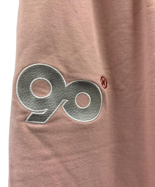 9090（9090）9090 (9090) 9090　スウェットパンツ ピンク サイズ:XLの古着・服飾アイテム