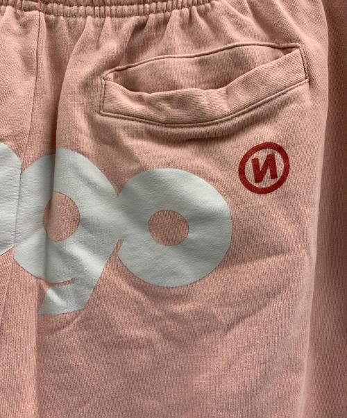 9090（9090）9090 (9090) 9090　スウェットパンツ ピンク サイズ:XLの古着・服飾アイテム