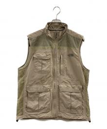 THE NORTH FACE（ザ ノース フェイス）の古着「THE NORTH FACE　ナイロンベスト」｜ベージュ