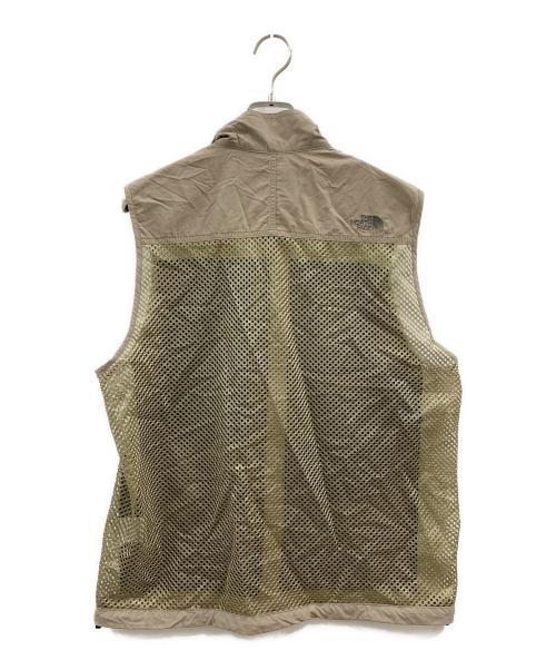 THE NORTH FACE（ザ ノース フェイス）THE NORTH FACE (ザ ノース フェイス) THE NORTH FACE　ナイロンベスト ベージュ サイズ:Lの古着・服飾アイテム